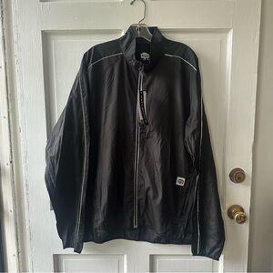 Buffalo Outdoors Men’s Black Reflector Windbreaker